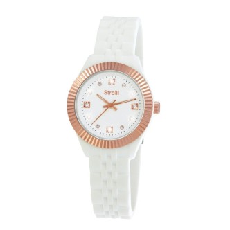 1 - Stroili 1659247 polycarbonate woman only time watch New so Classy 3H collection