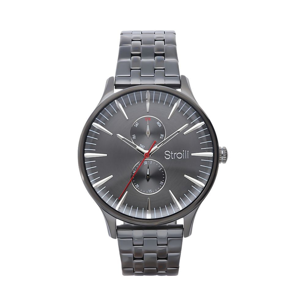 1 - Stroili 1668060 woman multifunction watch steel Portland collection