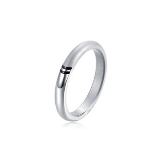 1 - Brosway man ring BCS31A 316L steel Celesta collection