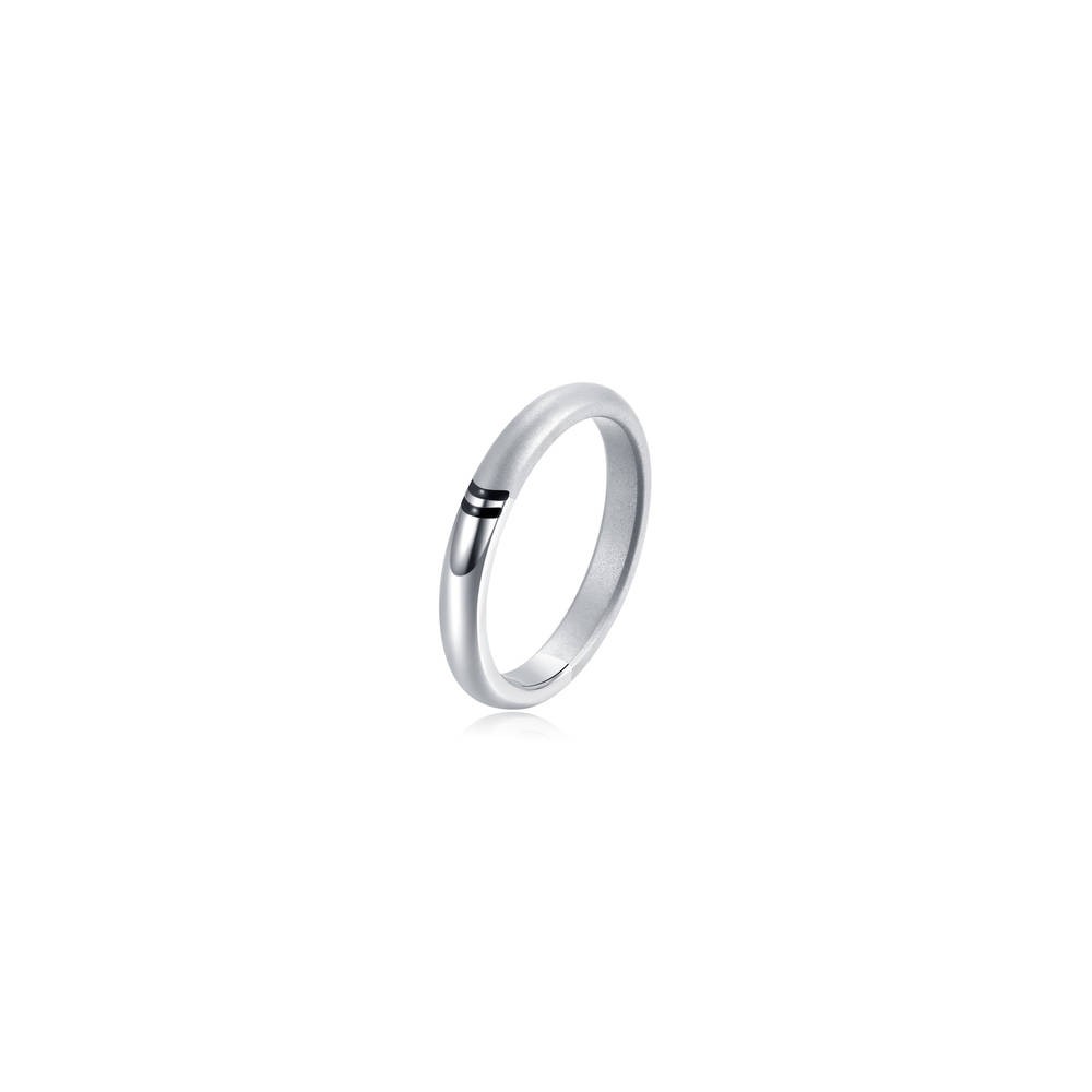 1 - Brosway man ring BCS31A 316L steel Celesta collection