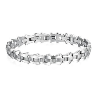 1 - Brosway man bracelet BOS11 316L steel Kronos collection