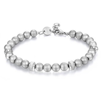 1 - Brosway man bracelet BIE11 316L steel DICE collection