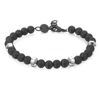 1 - Brosway man bracelet BIE15 316L steel DICE collection