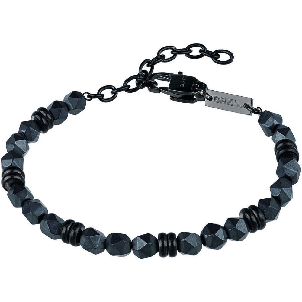 1 - Bracciale uomo ematite Breil TJ2885 acciaio collezione Artha