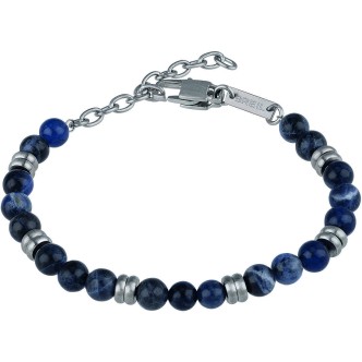 1 - Breil sodalite man bracelet TJ2882 steel Artha collection