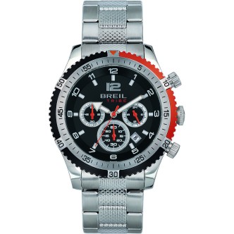 1 - Breil EW0487 man chronograph watch Race steel collection