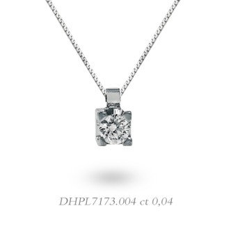 1 - Collana Donna Oro Punto Luce DHPL7173.004 collezione Essenza