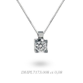 1 - Collana Donna Oro Punto Luce DHPL7173.008 collezione Essenza