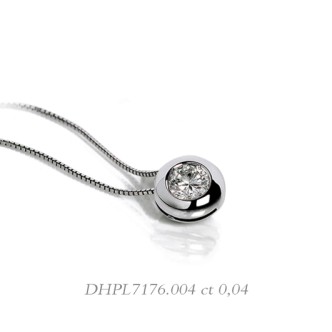 1 - Collana Donna Oro Punto Luce DHPL7176.004 collezione Sole