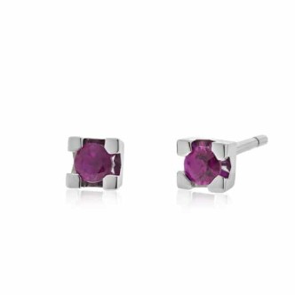 1 - Ruby Earrings Woman Gold DHOR7210 Gold 18Kt Rainbow collection