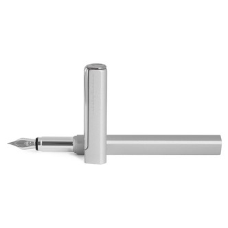 1 - Pininfarina silver pen NPKRE01715 PF One Fountain Silver