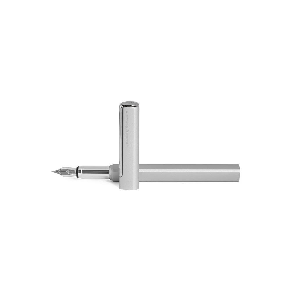 1 - Pininfarina silver pen NPKRE01715 PF One Fountain Silver