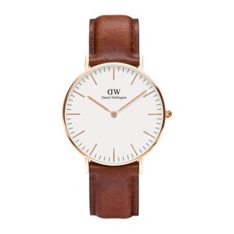 1 - Watch only time unisex Daniel Wellington DW00100035 steel Classic St Mawes collection