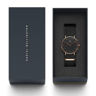 1 - Orologio solo tempo unisex Daniel Wellington DW00100150 acciaio collezione Classic Cornwall RG