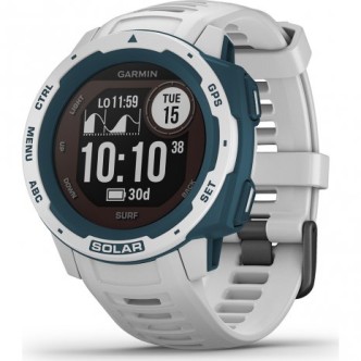 1 - Garmin men's solar watch 010-02293-08 Instinct Solar Surf Edition