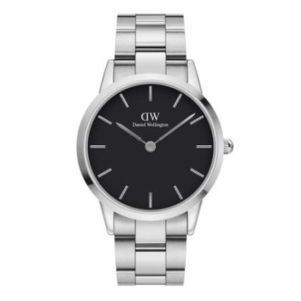 1 - Orologio solo tempo uomo Daniel Wellington DW00100342 acciaio collezione Iconic Link