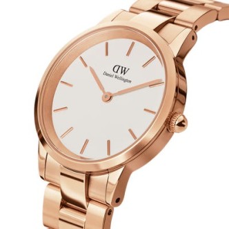 1 - Orologio solo tempo uomo Daniel Wellington DW0010034 acciaio collezione Iconic Link