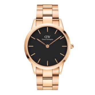 1 - Orologio solo tempo uomo Daniel Wellington DW00100344 acciaio collezione Iconic Link