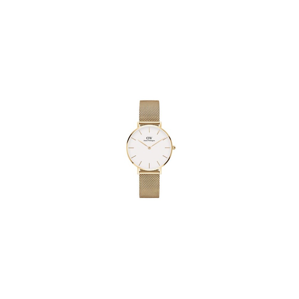 1 - Daniel Wellington DW00100348 woman time only watch steel Petite Evergold collection