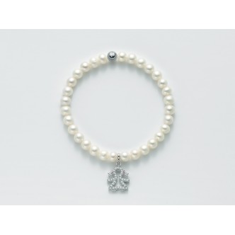 1 - Miluna woman bracelet PBR2128-TPZ 925/1000 silver with topazes from the Natural Brio collection