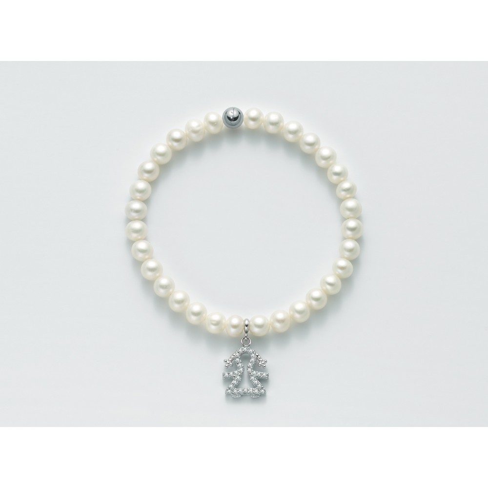 1 - Miluna woman bracelet PBR2128-TPZ 925/1000 silver with topazes from the Natural Brio collection