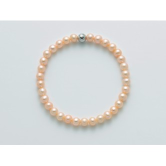 1 - Miluna woman bracelet PBR3036 925/1000 silver with pearl Natural Brio collection