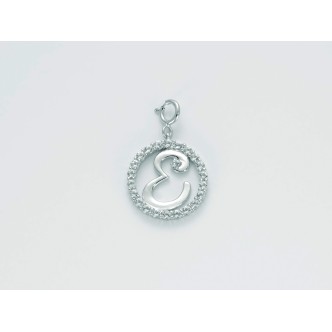 1 - Miluna woman pendant PFD857-E 925 silver with topazes from the Natural Brio collection