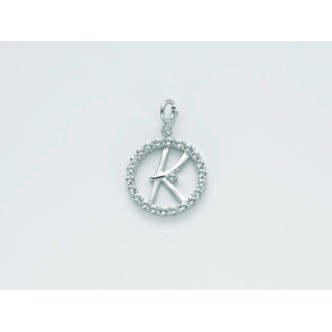 1 - Miluna woman pendant PFD857-K 925 silver with topazes from the Natural Brio collection