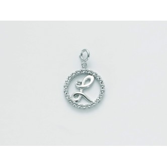 1 - Miluna woman pendant PFD857-L 925 silver with topazes from the Natural Brio collection