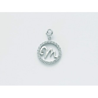 1 - Miluna woman pendant PFD857-M 925 silver with topazes from the Natural Brio collection