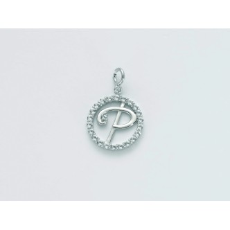 1 - Miluna woman pendant PFD857-P 925 silver with topazes from the Natural Brio collection