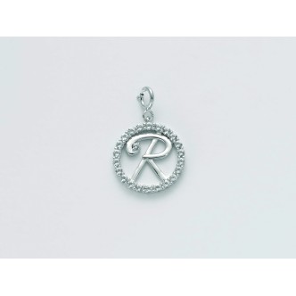 1 - Miluna woman pendant PFD857-R 925 silver with topazes from the Natural Brio collection