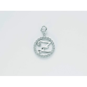 1 - Miluna woman pendant PFD857-Z 925 silver with topazes from the Natural Brio collection