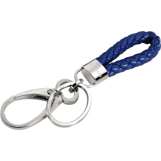 1 - Morellato man keyring SU0701 steel and leather