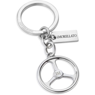 1 - Flying keychain man Morellato SU3031 steel racing collection Steering Wheel