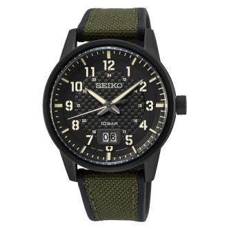 1 - Orologio solo tempo Seiko uomo SUR325P1 collezione Military