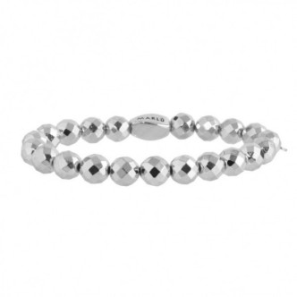 1 - Pepite women's bracelet Marlù 18BR101-8 Hematite Basi collection