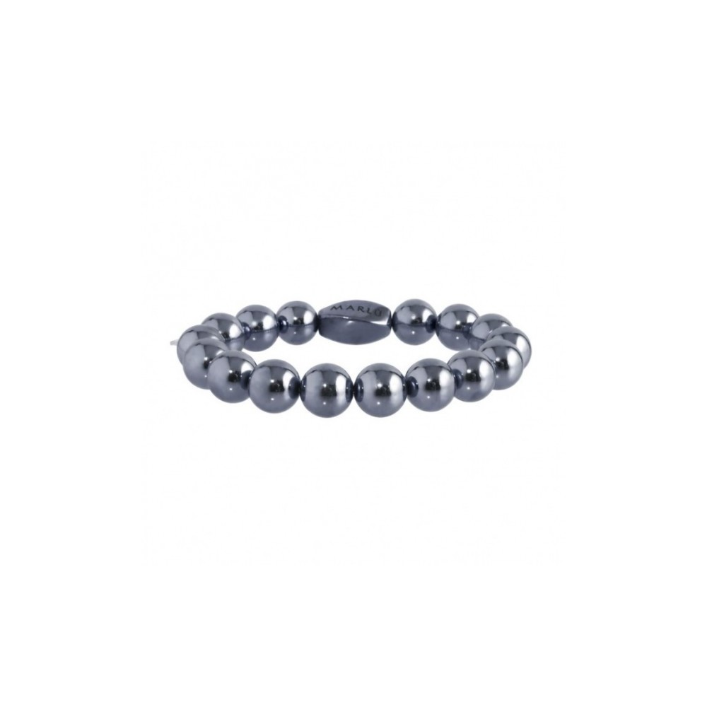 1 - Pepite woman bracelet Marlù 18BR070E-10 Hematite Basi collection