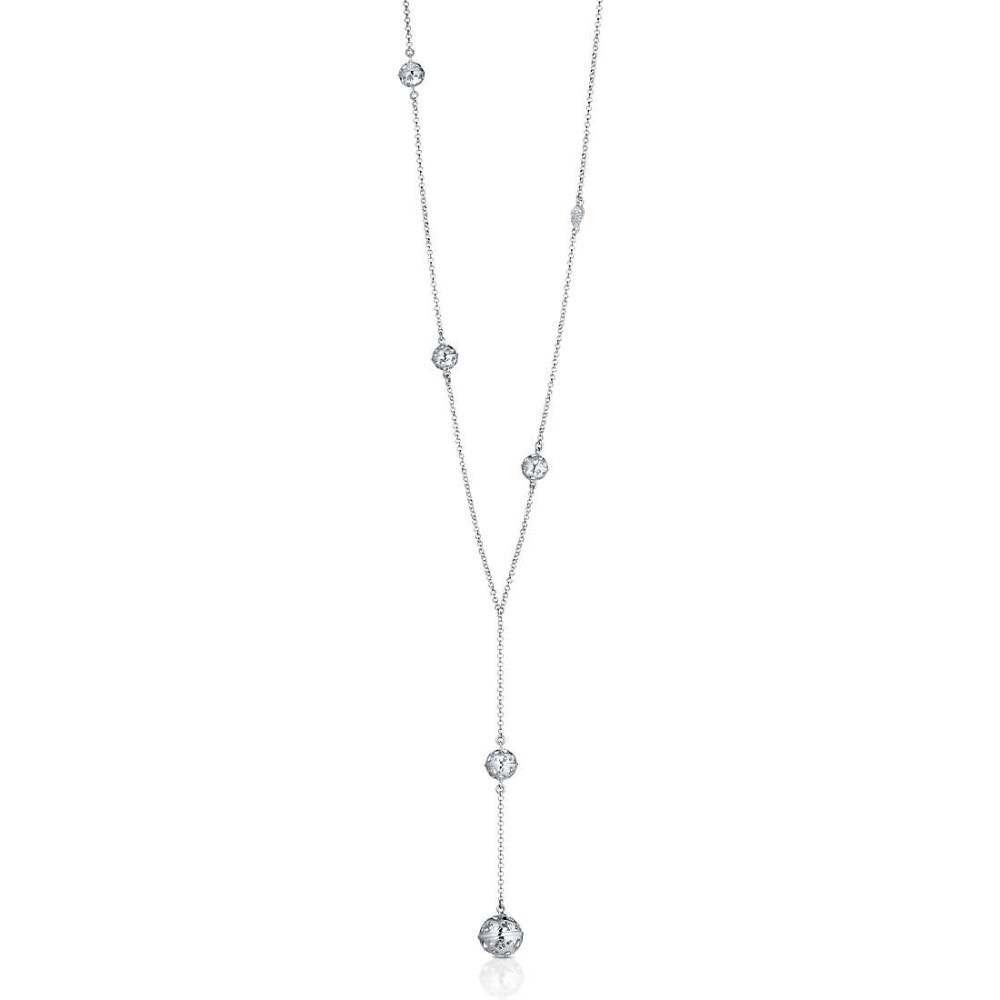 1 - Chiama Angeli Roberto Giannotti SFA120 necklace in silver with zircons