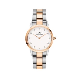 1 - Watch only time woman Daniel Wellington DW00100359 steel Iconic Link Lumine collection