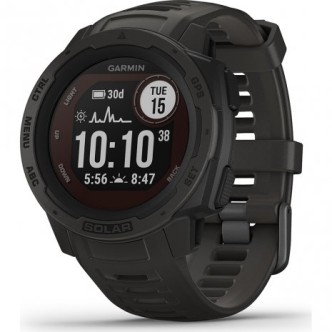 1 - Garmin 010-02293-00 Instinct Solar Graphite men's solar watch