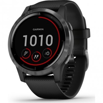 1 - Orologio digitale uomo Garmin 010-02174-12 gommato nero Vivoactive 4 Balck State