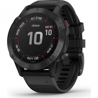 1 - Garmin men's smartwatch watch 010-02158-02 Fenix ​​6 Pro and Sapphire Edition Corning Gorilla