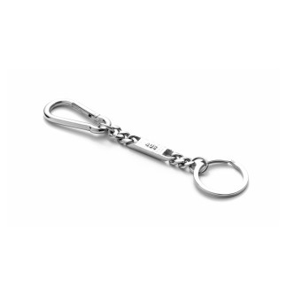 1 - Portachiavi uomo 4US Cesare Paciotti 4UPC3517 acciaio collezione Steel Keychain