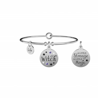 1 - Witch Kidult women's bracelet 731867 316L steel Symbols collection