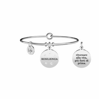 1 - Bracciale Resilienza Kidult donna 731869 acciaio 316L collezione Philosophy