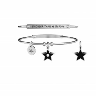 1 - Bracciale Stronger Than Yesterday Kidult donna 731870 acciaio 316L collezione Philosophy