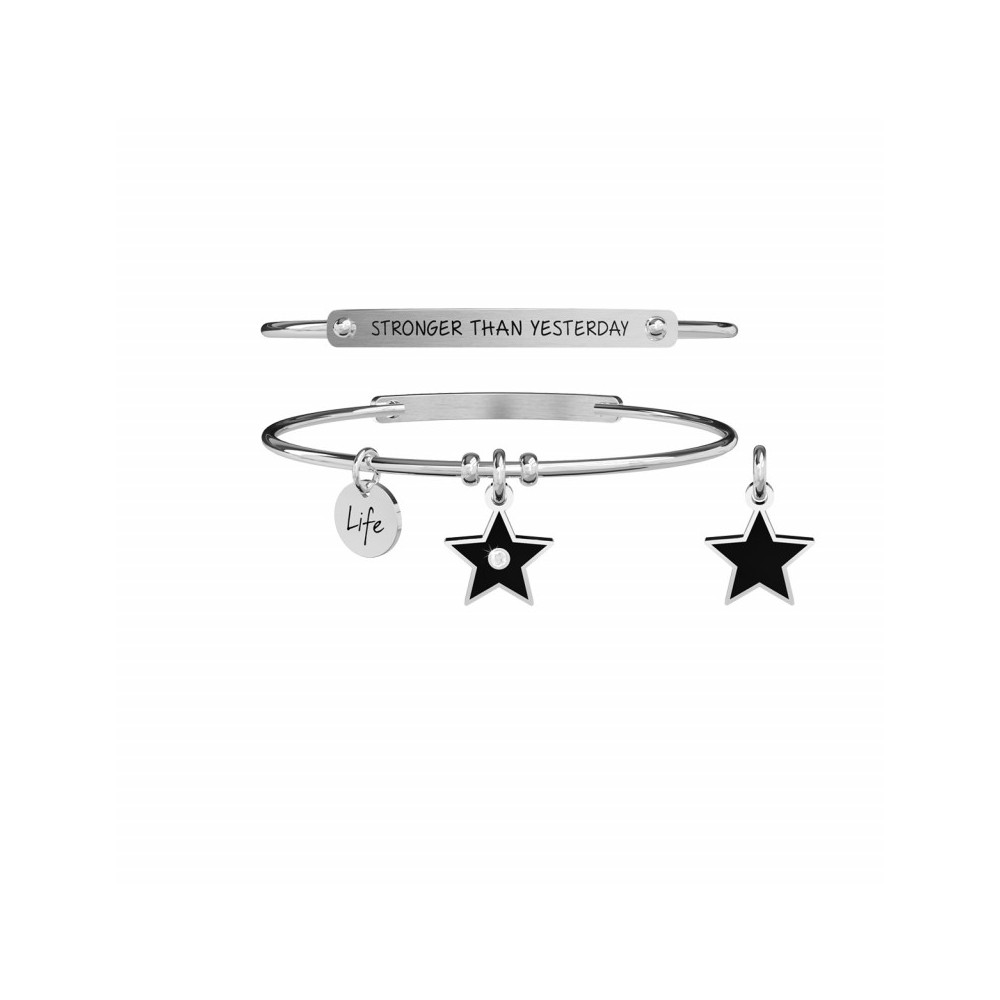 1 - Bracciale Stronger Than Yesterday Kidult donna 731870 acciaio 316L collezione Philosophy