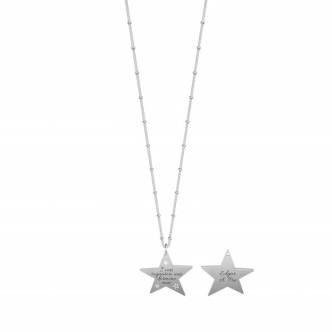 1 - Kidult star necklace woman 751179 316L steel Philosophy collection