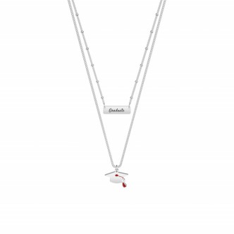 1 - Kidult women's graduation necklace 751181 316L steel Special Moments collection